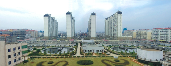 江西最大污水處理廠——南昌朝陽污水處理廠二期工程（省、市優(yōu)良工程，獲滕王閣杯）